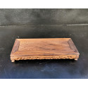Tablette de présentation rectangulaire en bois