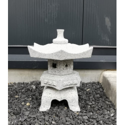 Lanterne en granite Yukimi 35
