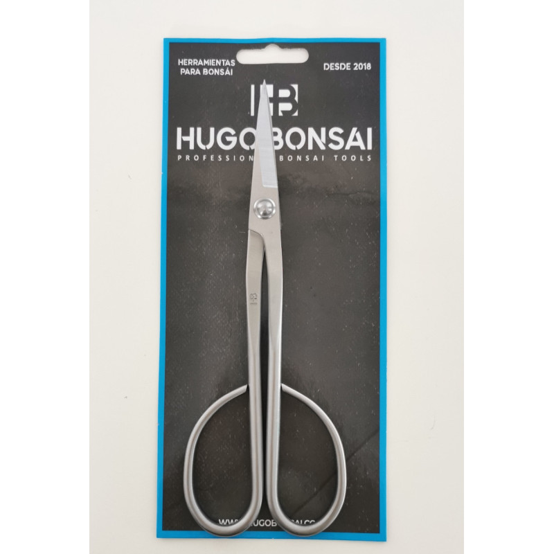 Ciseaux longs 210mm en inox - Hugo Bonsai