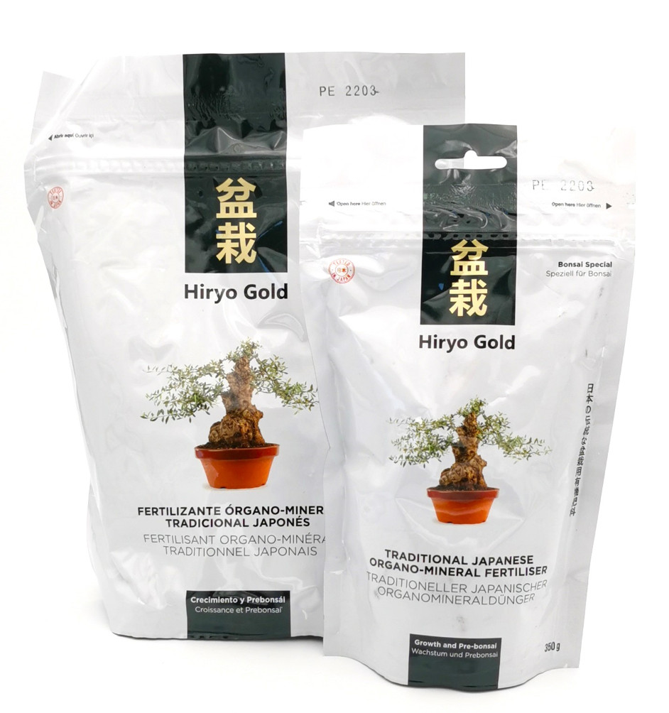 Engrais organique pour bonsai Hiryogold croissance et prébonsai. Le Jardin  de Moji
