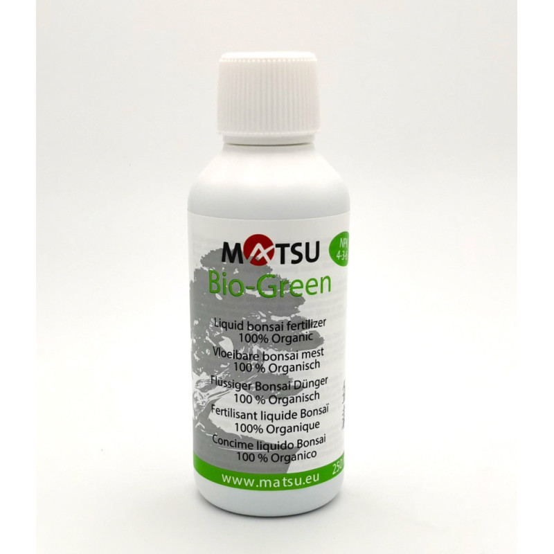 Engrais organique liquide Bio-Green Matsu 250ml - NPK 4-3-6