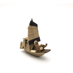 Bateau pêcheur miniature pour penjing 014
