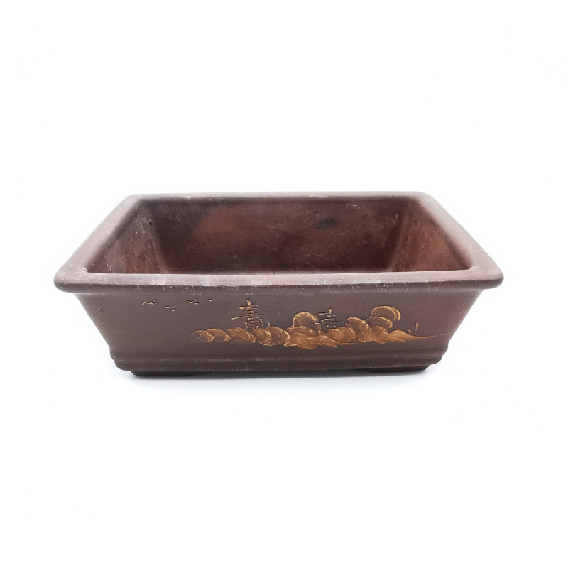 Poterie bonsai rectangulaire 17x12x5cm