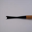 Gouge courbée 18mm manche en bois - Ryuga
